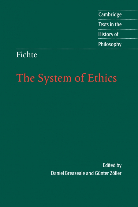 THE SYSTEM OF ETHICS
