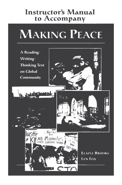 MAKING PEACE INSTRUCTOR?S MANUAL