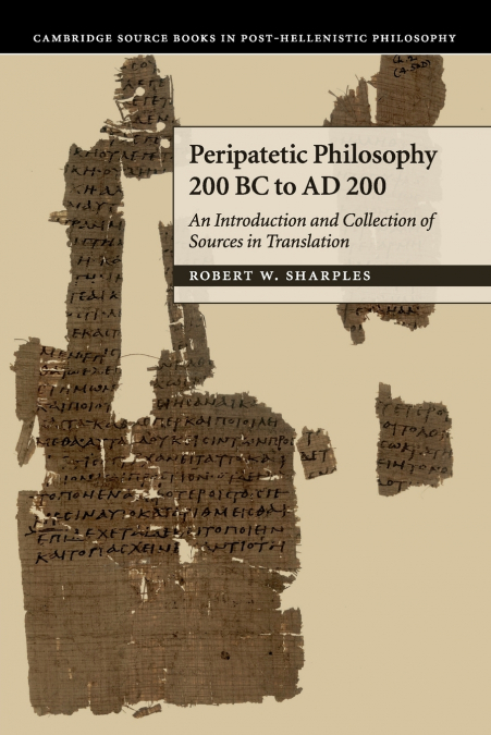 PERIPATETIC PHILOSOPHY, 200 BC TO AD 200