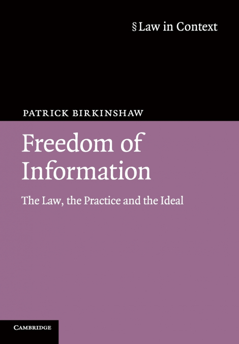 FREEDOM OF INFORMATION