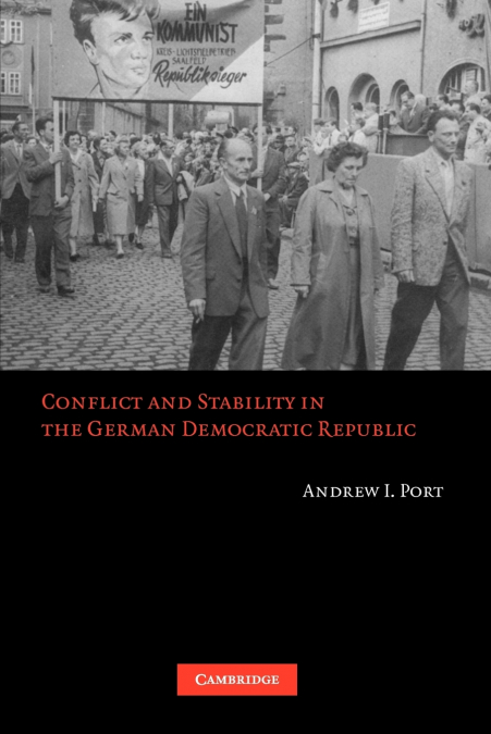 CONFLICT AND STABILITY IN THE GERMAN DEMOCRATIC REPUBLIC