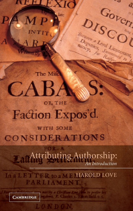 ATTRIBUTING AUTHORSHIP
