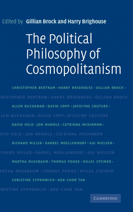 THE POLITICAL PHILOSOPHY OF COSMOPOLITANISM
