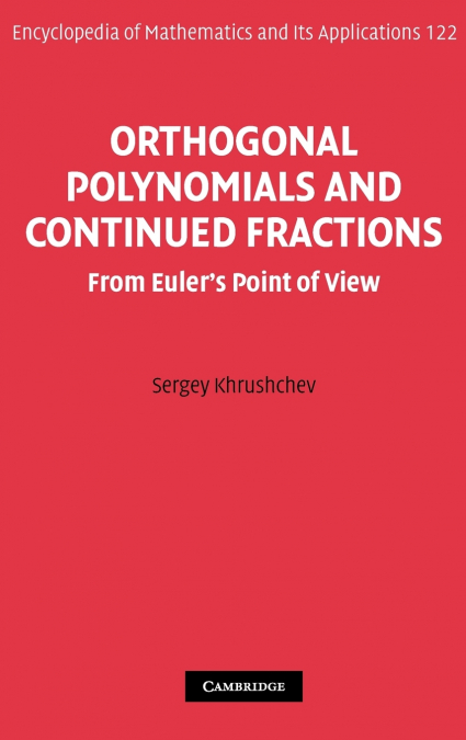 ORTHOGONAL POLYNOMIALS AND CONTINUED FRACTIONS