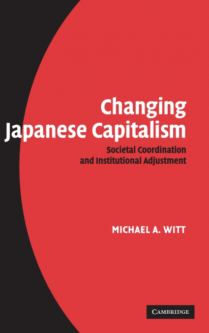 CHANGING JAPANESE CAPITALISM