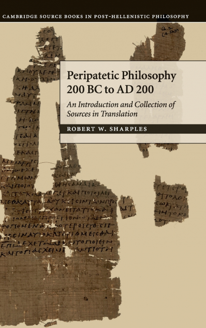 PERIPATETIC PHILOSOPHY, 200 BC TO AD 200