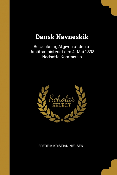 DANSK NAVNESKIK