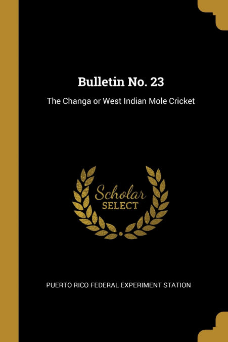 BULLETIN NO. 23