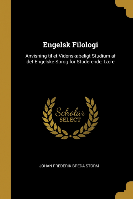 ENGELSK FILOLOGI