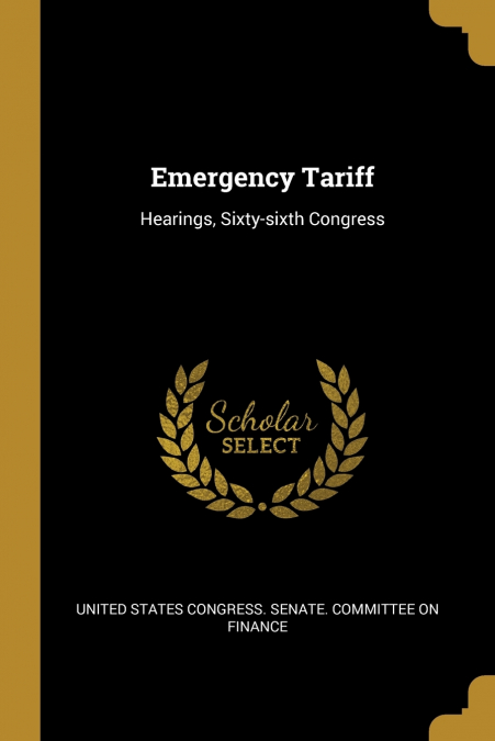 EMERGENCY TARIFF