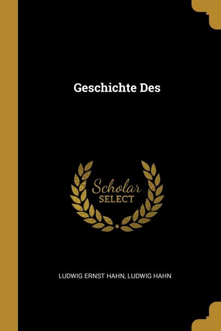 GESCHICHTE DES