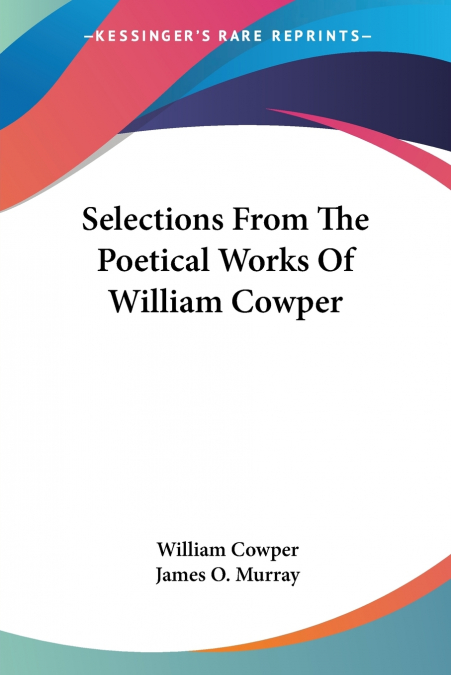 THE TASK, AND OTHER POEMS