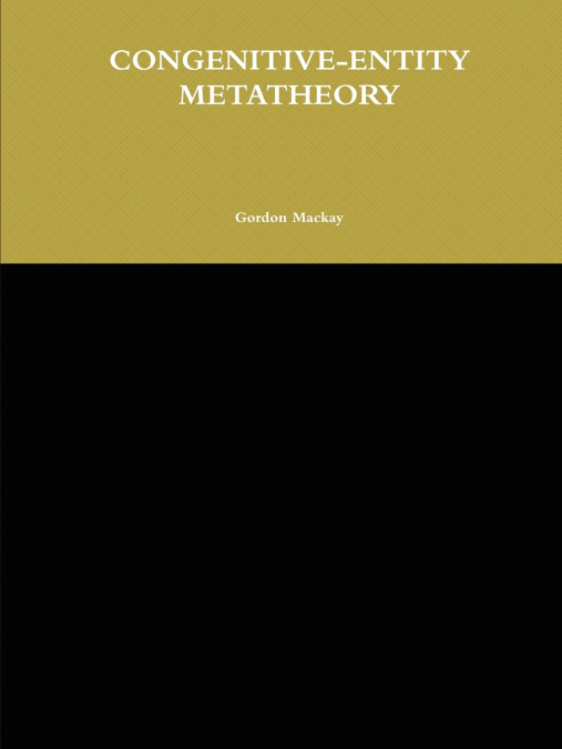 CONGENITIVE-ENTITY METATHEORY
