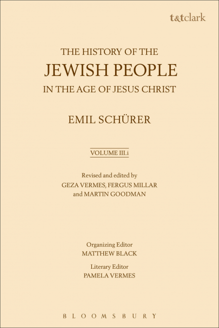 THE HISTORY OF THE JEWISH PEOPLE IN THE AGE OF JESUS CHRIST