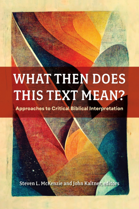 WHAT THEN DOES THIS TEXT MEAN?