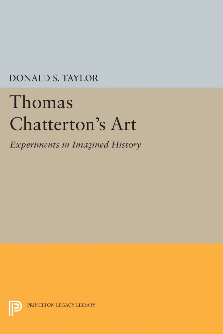 THOMAS CHATTERTON?S ART