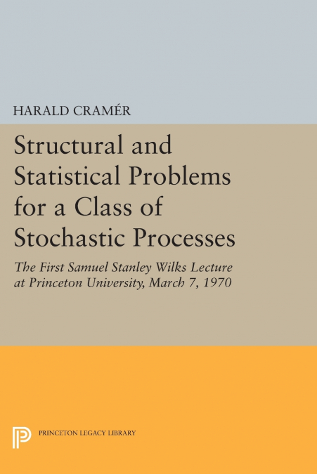 STRUCTURAL AND STATISTICAL PROBLEMS FOR A CLASS OF STOCHASTI