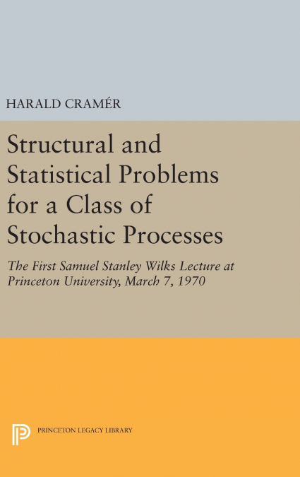 STRUCTURAL AND STATISTICAL PROBLEMS FOR A CLASS OF STOCHASTI