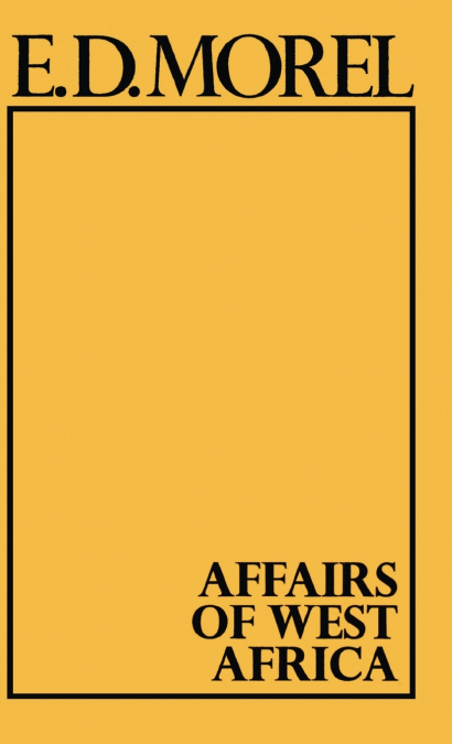AFFAIRS OF WEST AFRICA