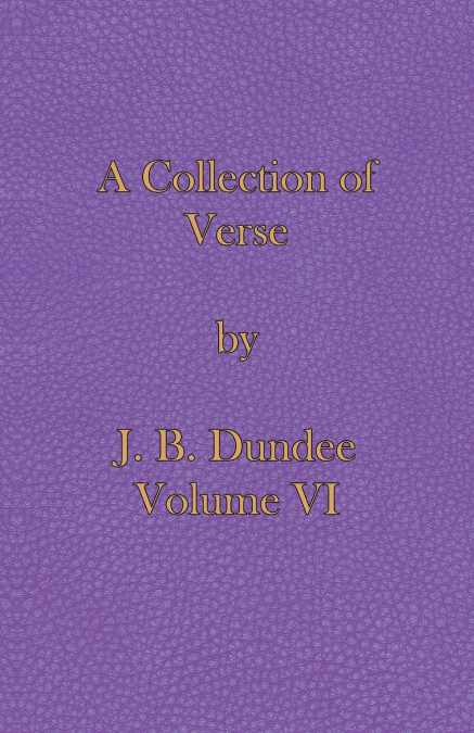 A COLLECTION OF VERSE