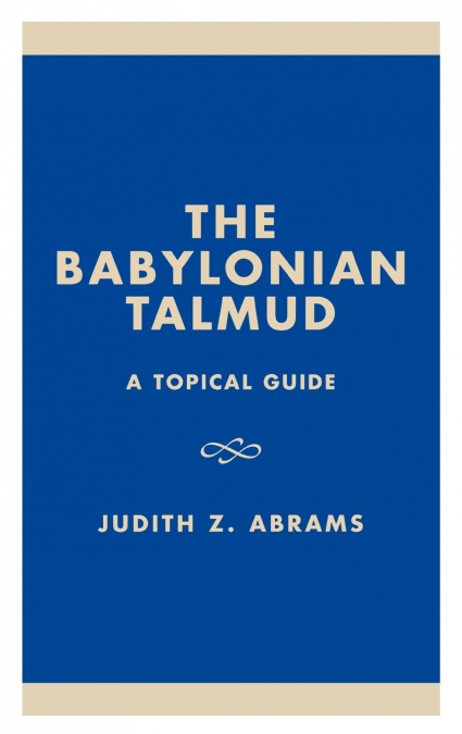 THE BABYLONIAN TALMUD