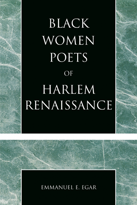 BLACK WOMEN POETS OF HARLEM RENAISSANCE