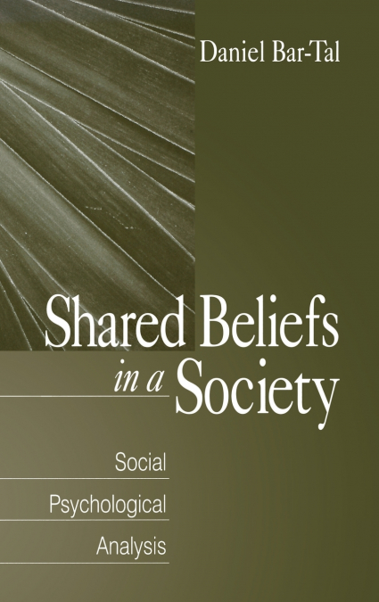 SHARED BELIEFS IN A SOCIETY