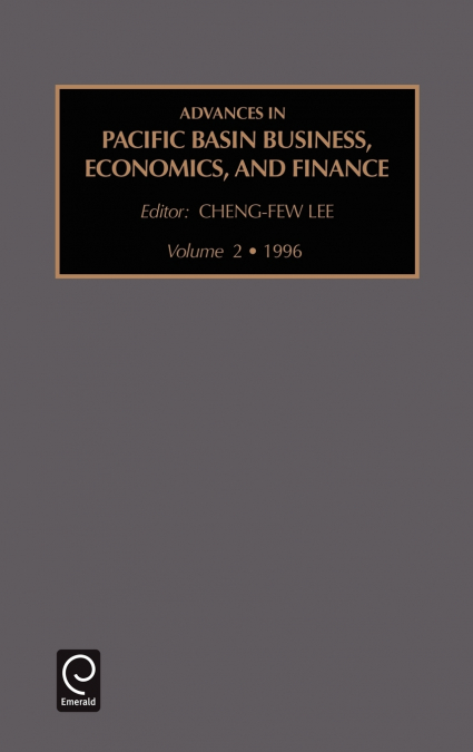 ADVANCES IN PACIFIC BASIN BUSINESS, ECONOMICS AND FINANCE