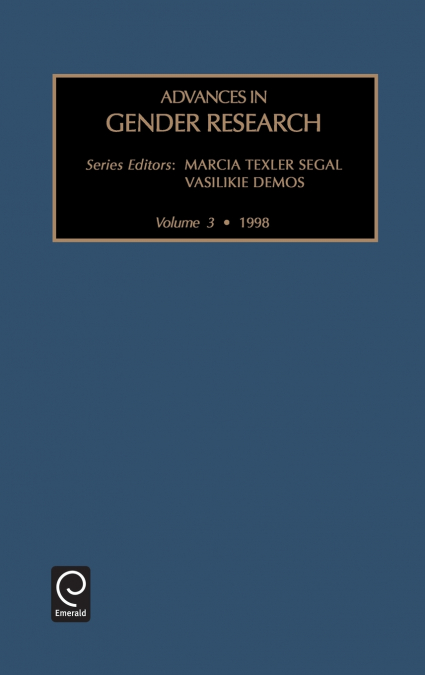 ADVANCING GENDER RESEARCH ACROSS, BEYOND AND THROUGH DISCIPL