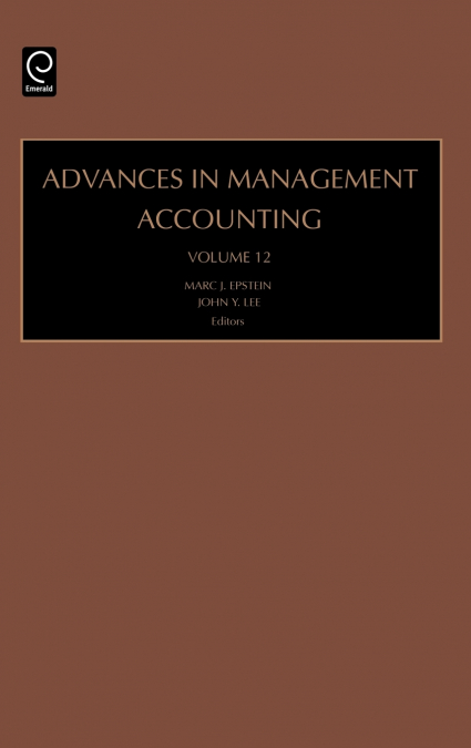 ADVANCES IN MANAGEMENT ACCOUNTING