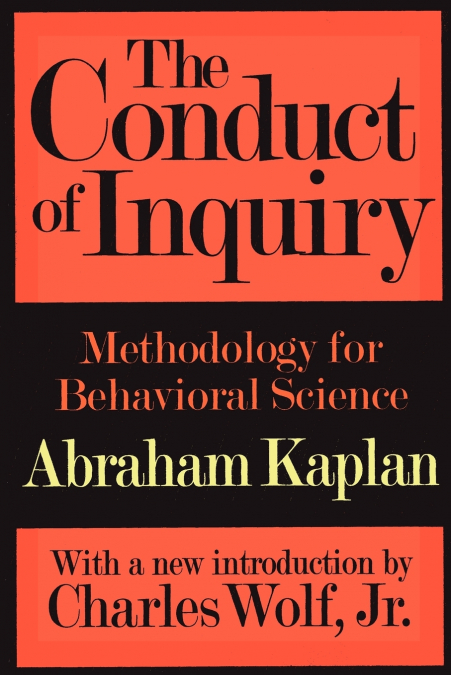 THE CONDUCT OF INQUIRY