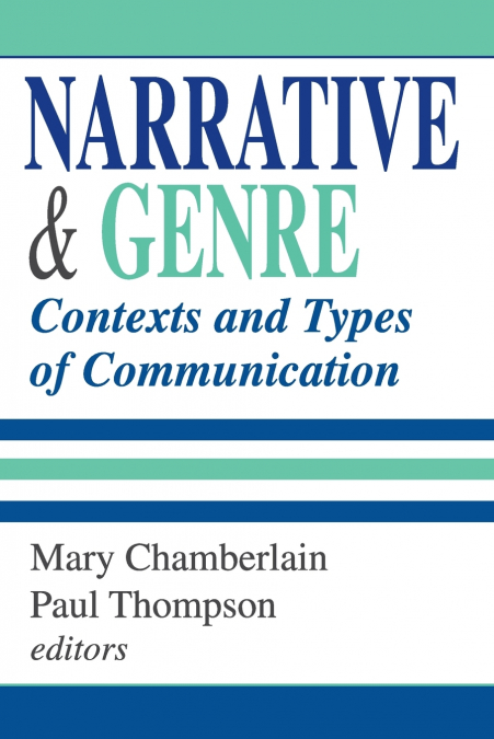 NARRATIVE AND GENRE
