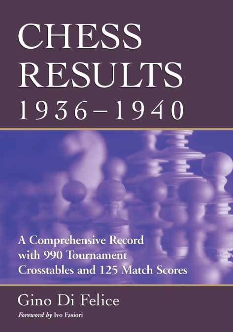 CHESS RESULTS, 1936-1940