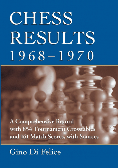 CHESS RESULTS, 1968-1970