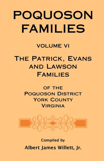 POQUOSON FAMILIES, VOLUME VI