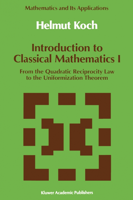 INTRODUCTION TO CLASSICAL MATHEMATICS I