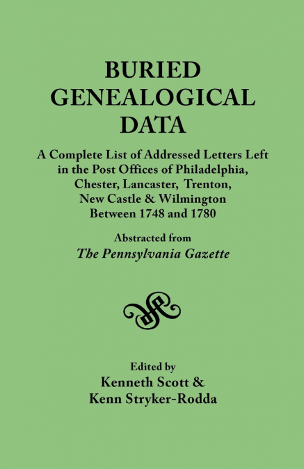 BURIED GENEALOGICAL DATA