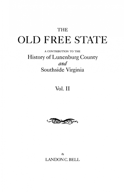 OLD FREE STATE