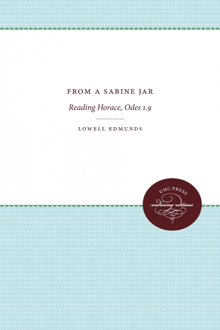 FROM A SABINE JAR