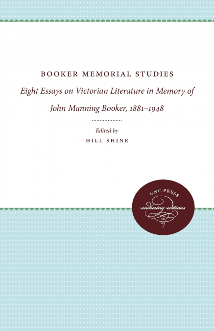 BOOKER MEMORIAL STUDIES
