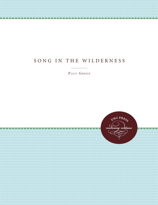 SONG IN THE WILDERNESS