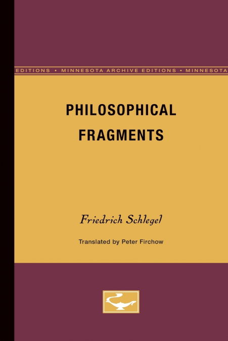 PHILOSOPHICAL FRAGMENTS