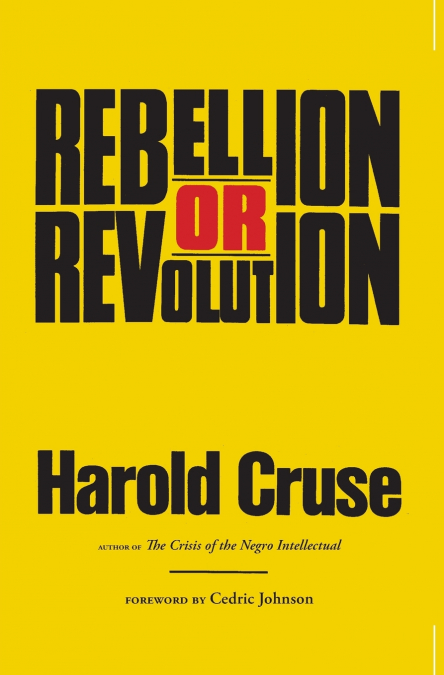 REBELLION OR REVOLUTION?