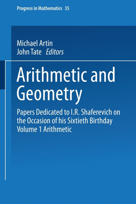 ARITHMETIC AND GEOMETRY