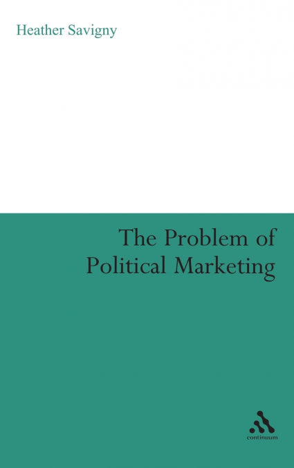 THE PROBLEM OF POLITICAL MARKETING