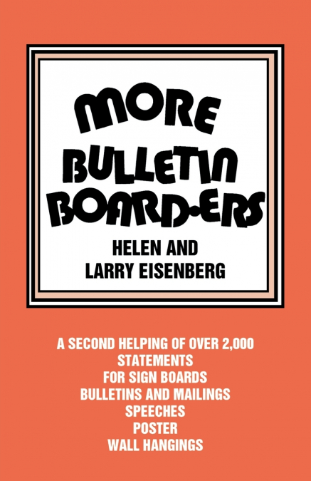 MORE BULLETIN BOARD-ERS