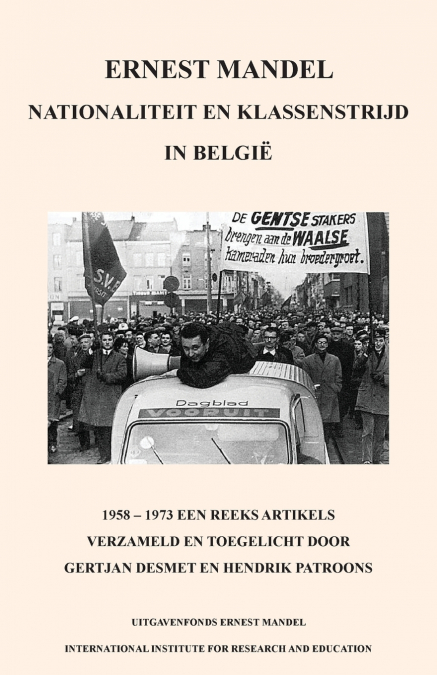 NATIONALITEIT EN KLASSENSTRIJD IN BELGIE, 1958 - 1969