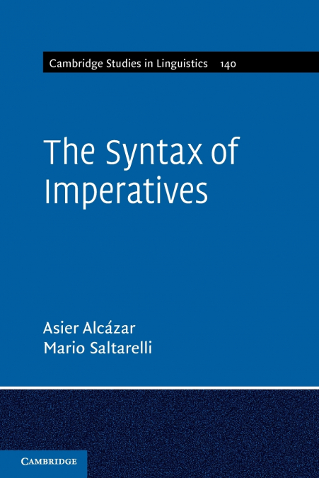 THE SYNTAX OF IMPERATIVES