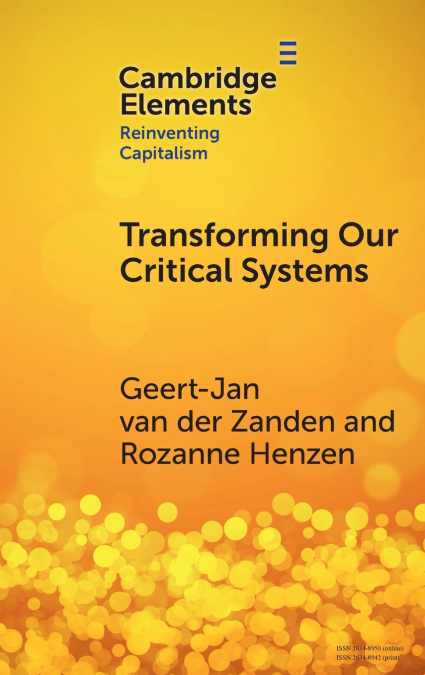 TRANSFORMING OUR CRITICAL SYSTEMS