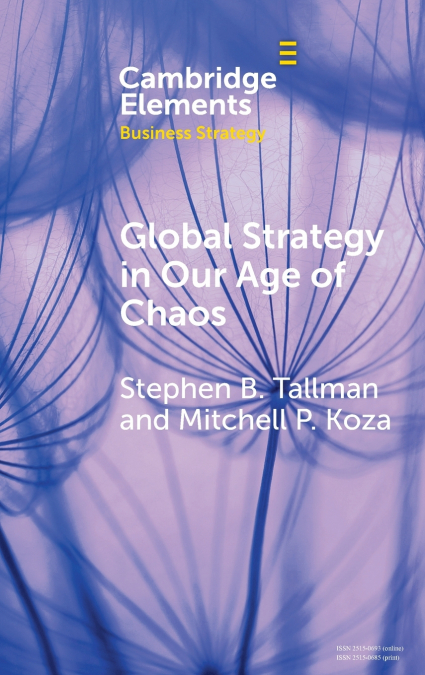 GLOBAL STRATEGY IN OUR AGE OF CHAOS
